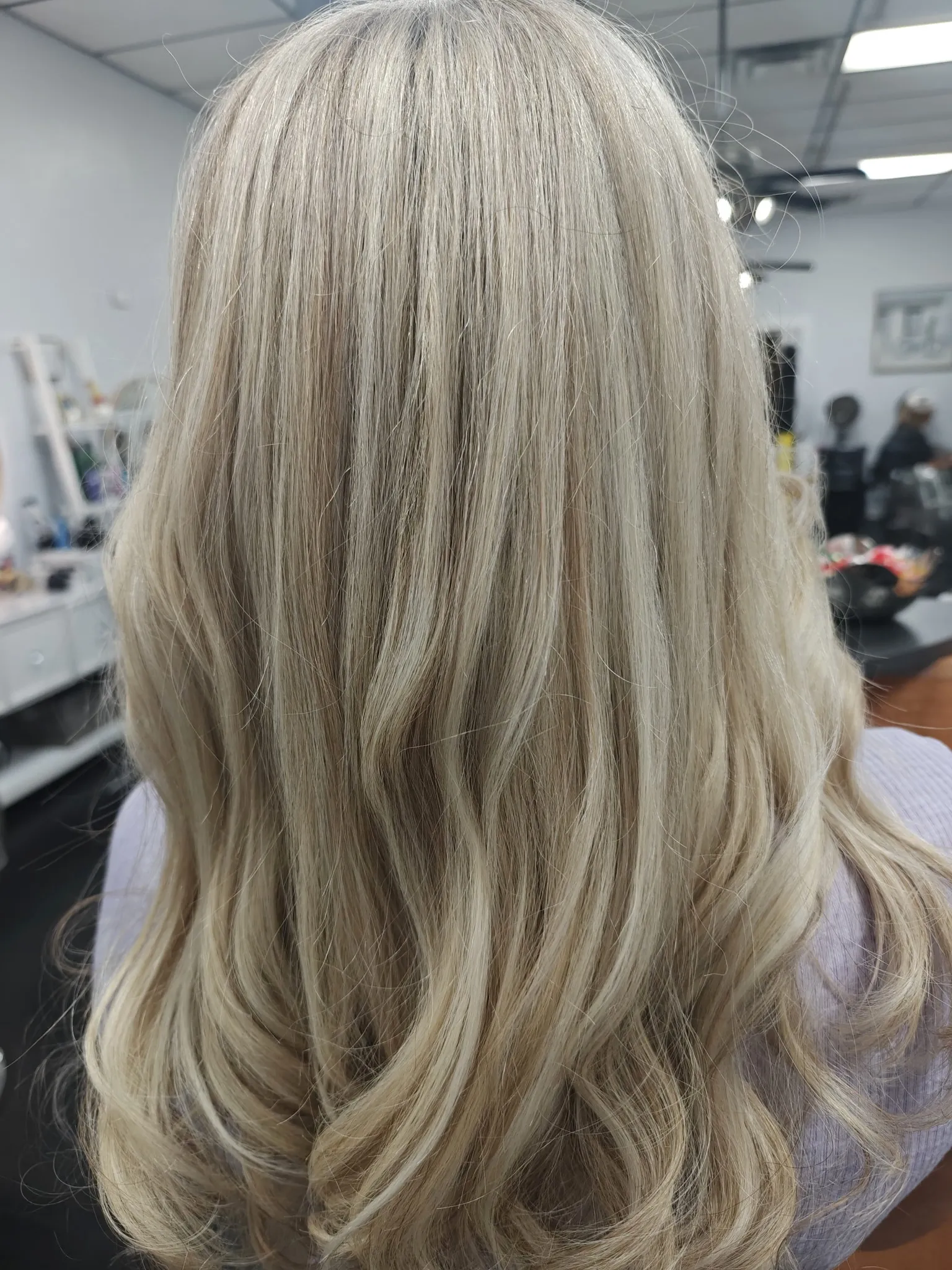 Cool blonde Highlights